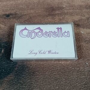 Cinderella Long Cold Winter Cassette Tape 1988 Mercury Records CrO2